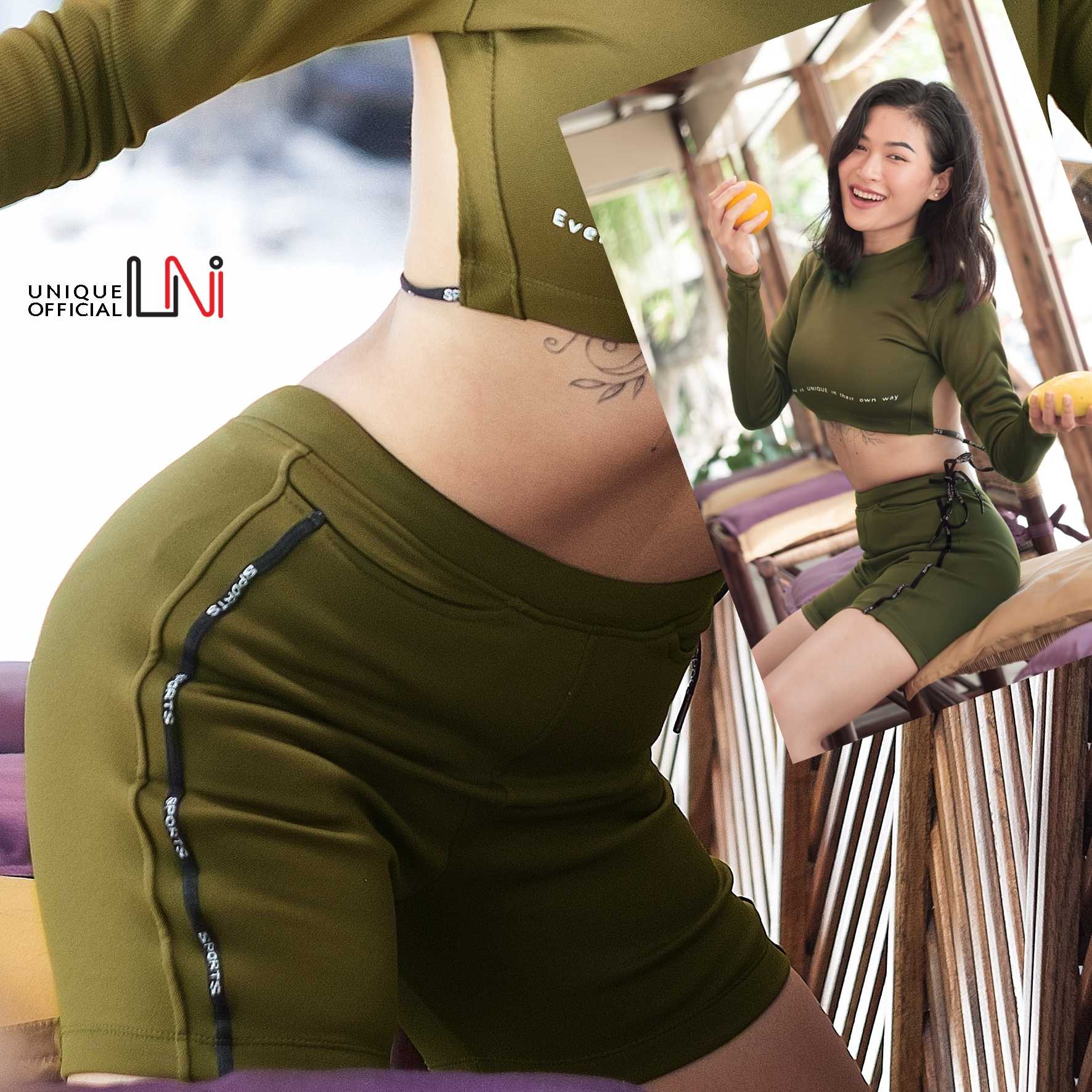 QUE-513 กางเกงขาสั้น