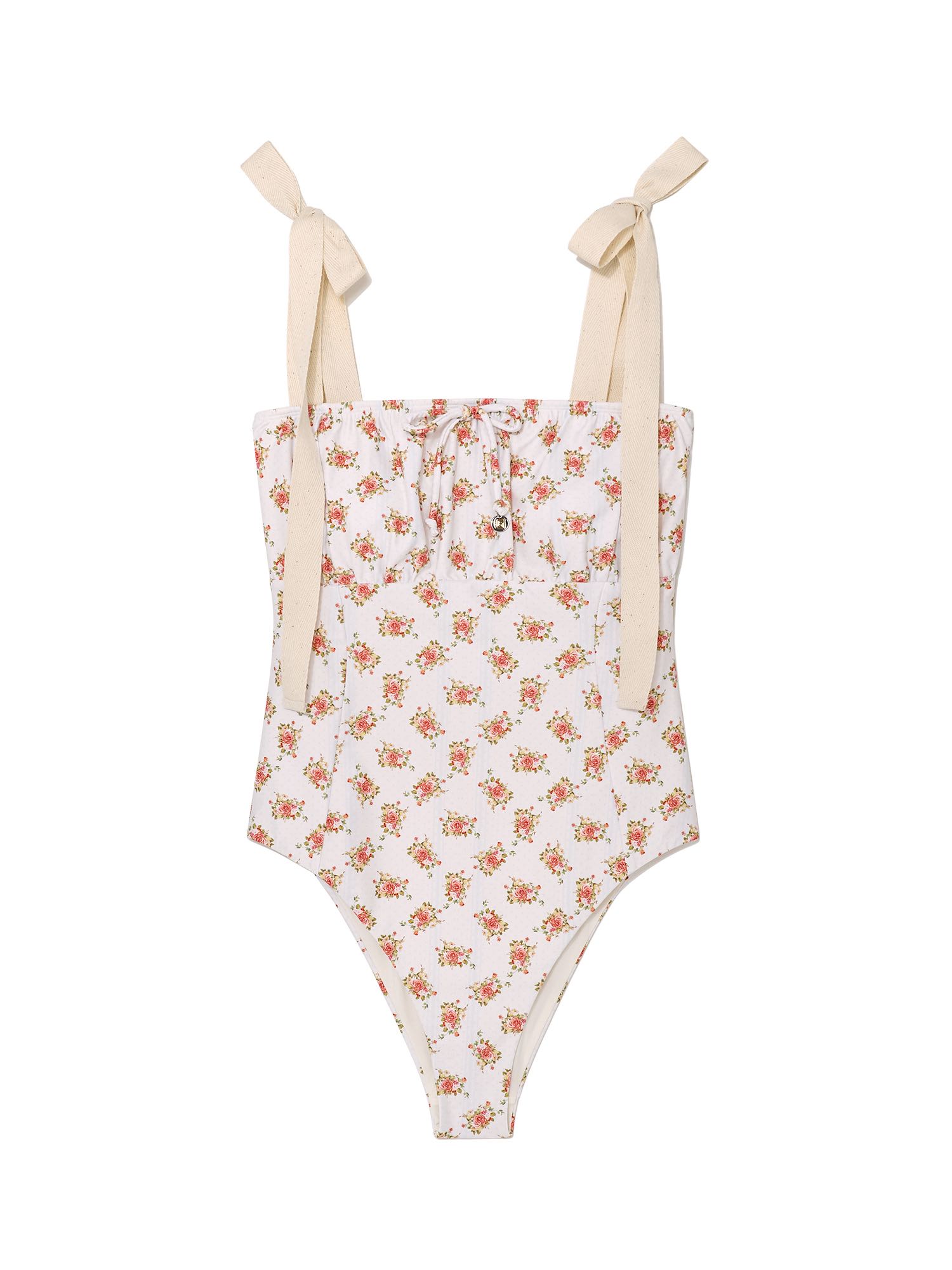 (pre,รวมส่ง) one piece swimsuit/glowny