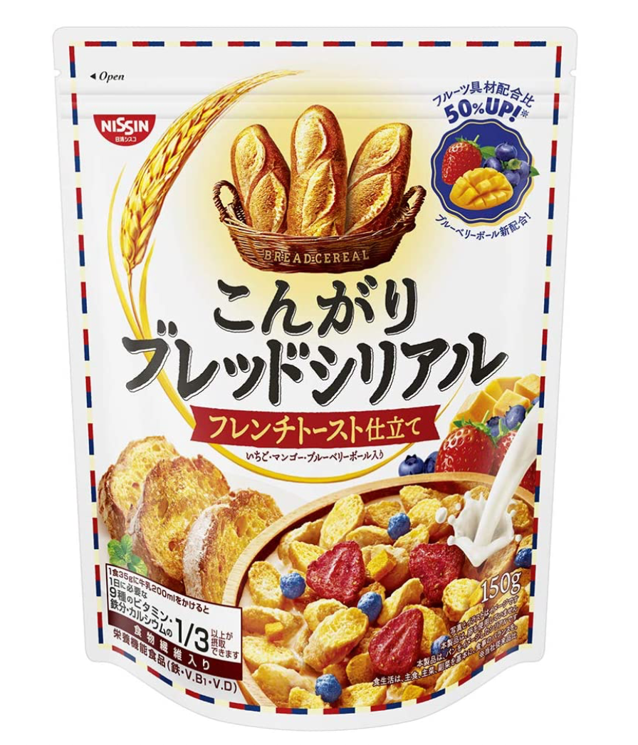 Nissin Bread Granola กราโนล่า ขนมปังกรอบ ยี่ห้อนิชชิน จากญี่ปุ่น ขนาด 150g ขนมญี่ปุ่น