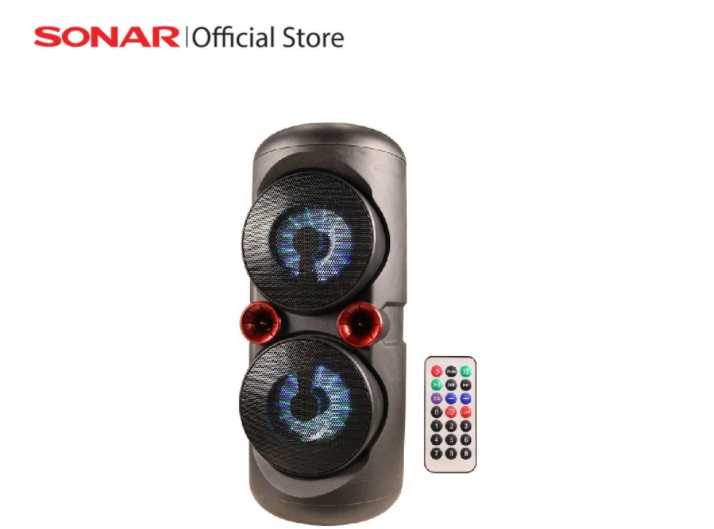 SONAR JDR ลำโพง ลำโพงบลูทูธ 4 นิ้ว ลำโพงบลูทูธพกพา ลำโพงบลูทูธเบสหนัก ลำโพง  รุ่นJR-4400V