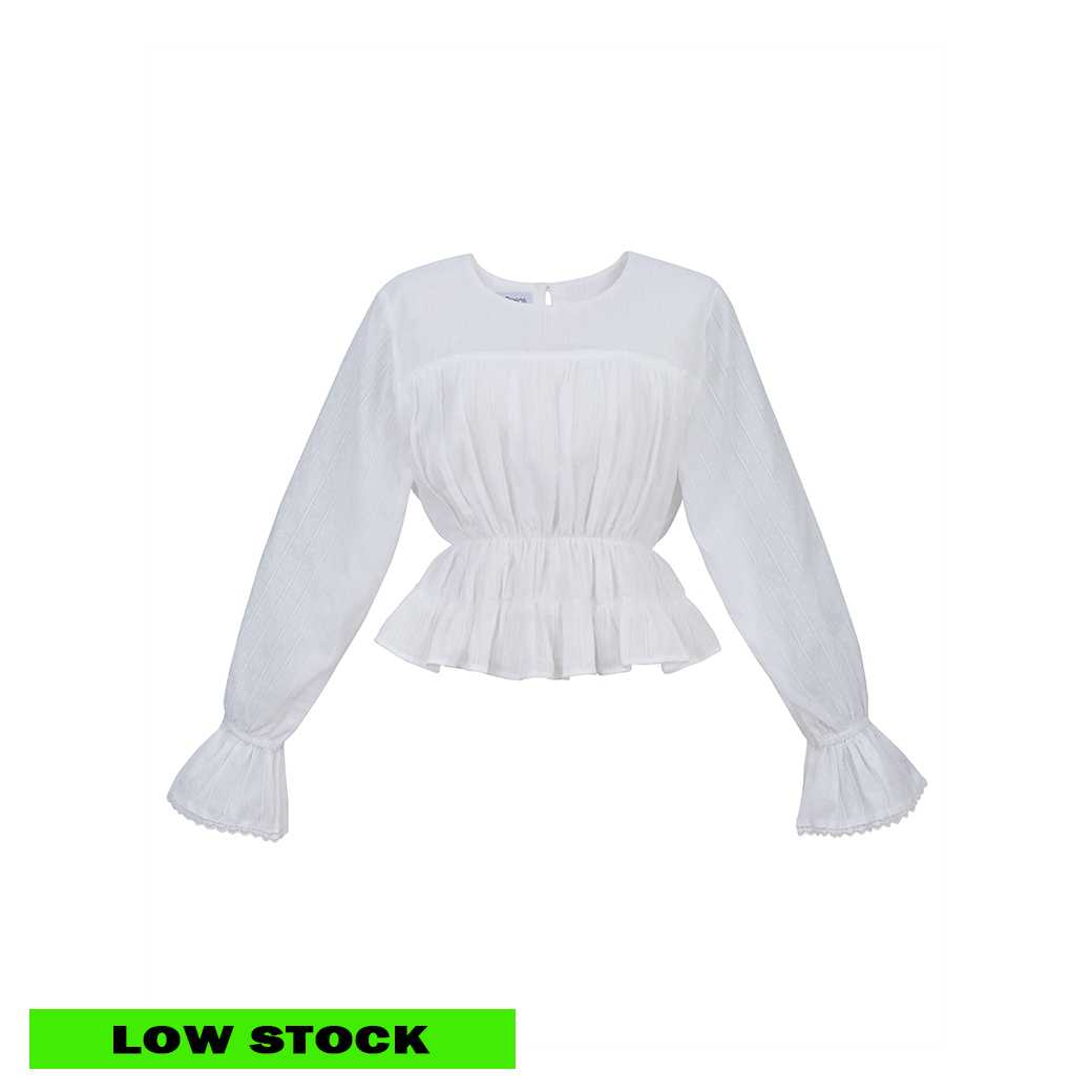 JULIET BLOUSE - WHITE