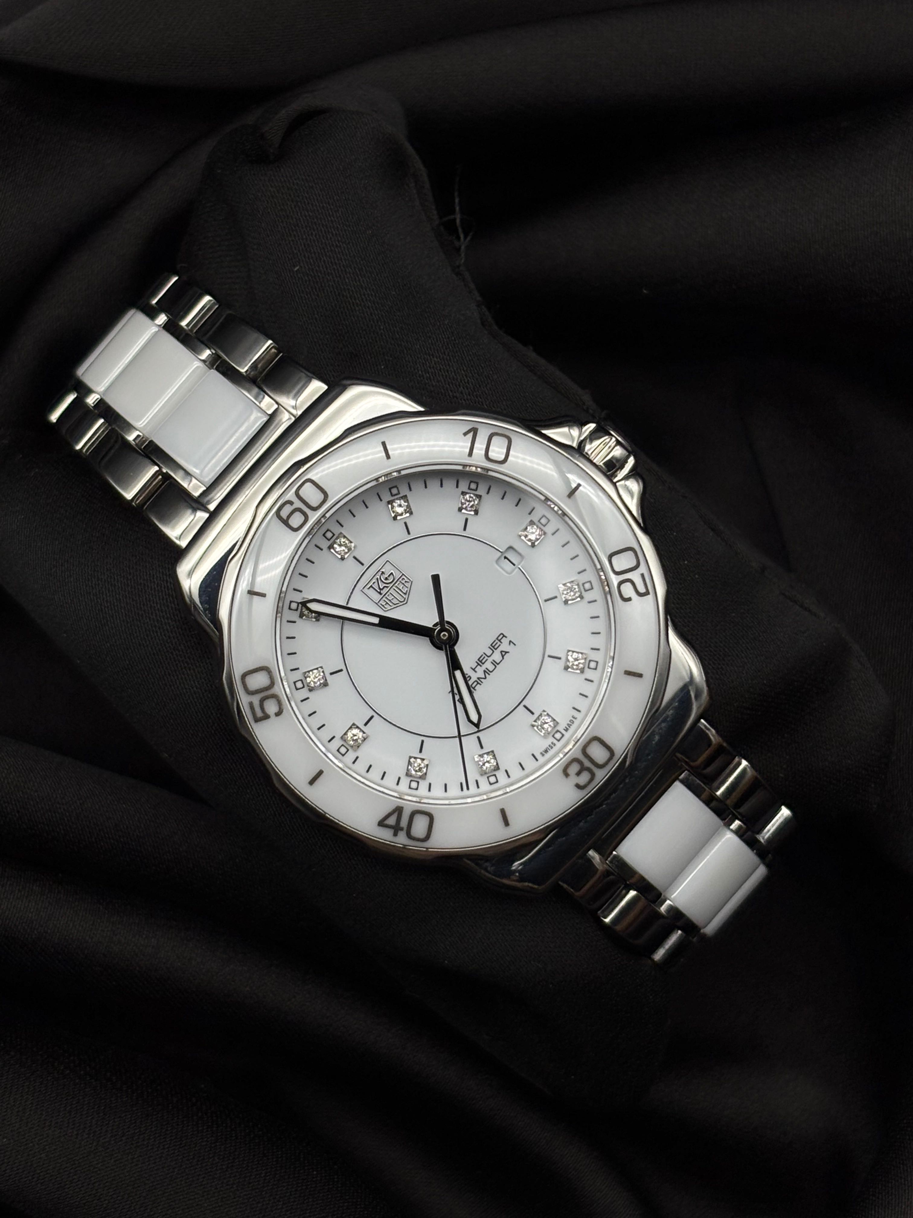 Tag Heuer Lady F1 หลักเพชร Ceramic