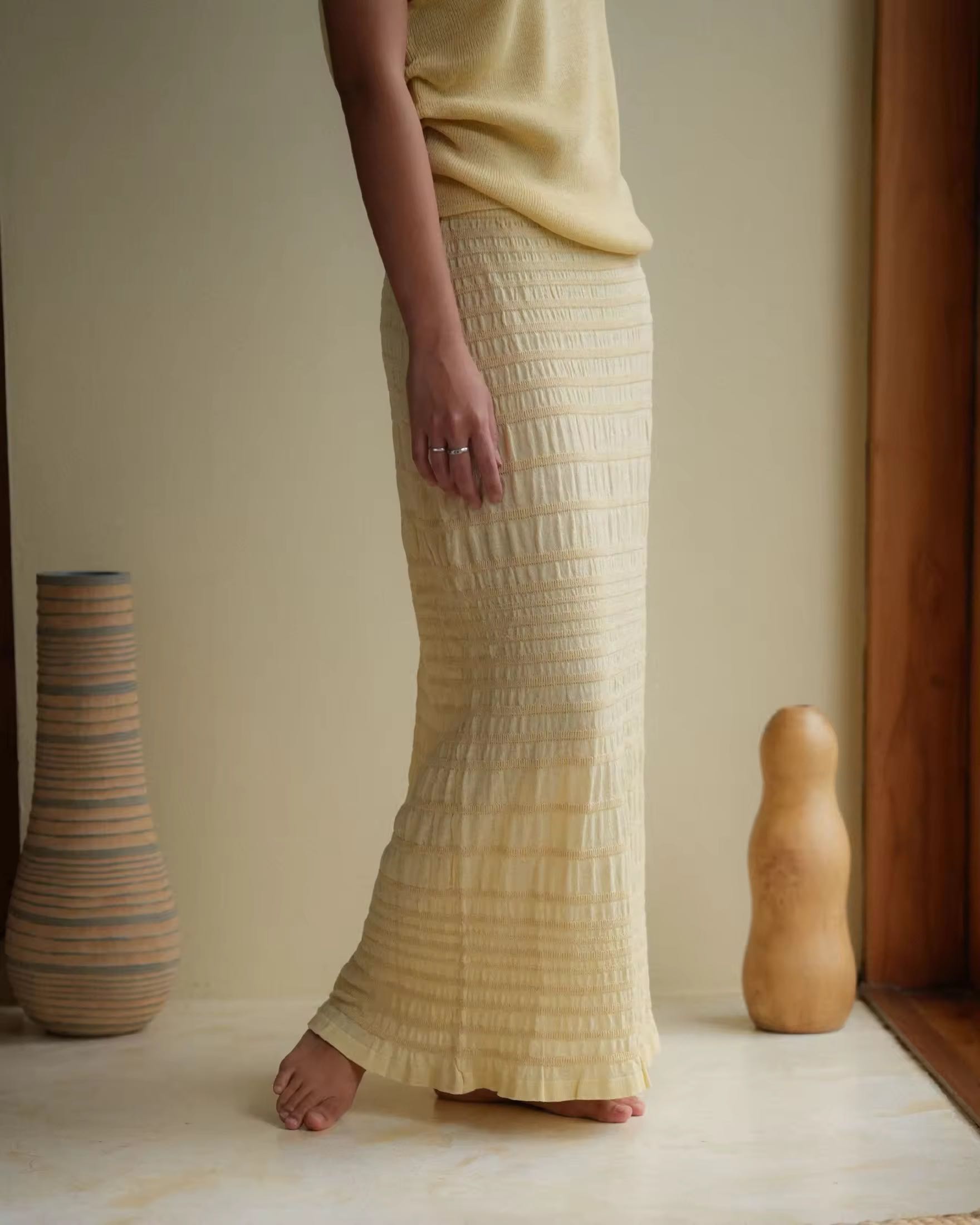 knitCircle - LAGOON MAXI SKIRT