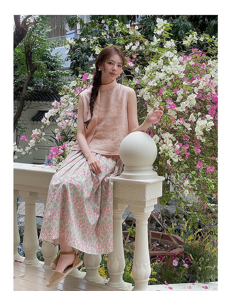  #BJfloralSkirt250423 (690THB)