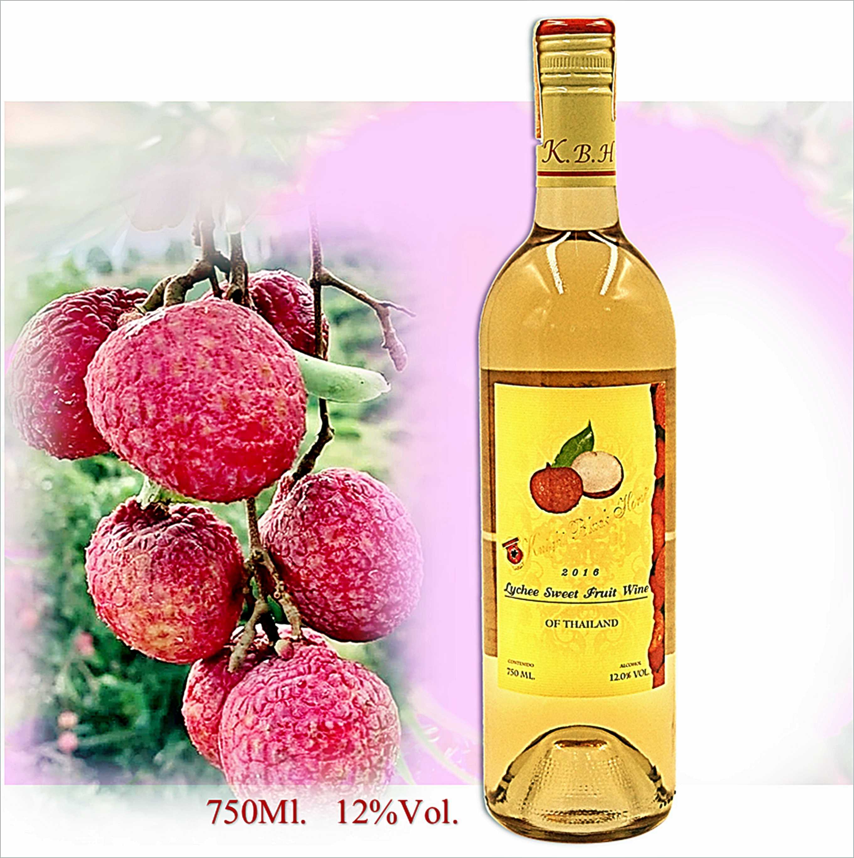 ไวน์ลิ้นจี่ หวานอมเปรี้ยว (Lychee Fruit Wine)