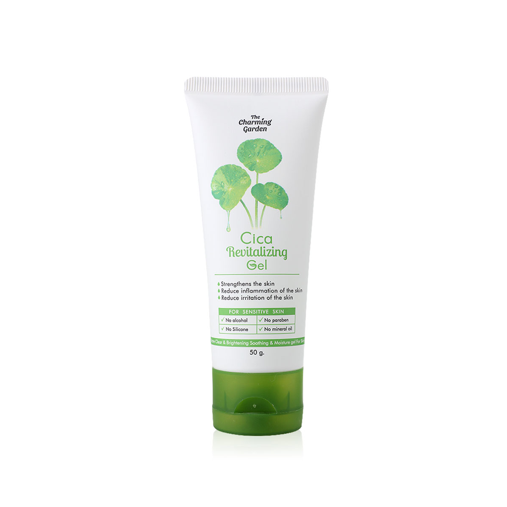 The Charming Garden Cica Revitalizing Gel 50g (2545) เจลกู้ผิว ใบบัวบก ฟื้นฟูผิว