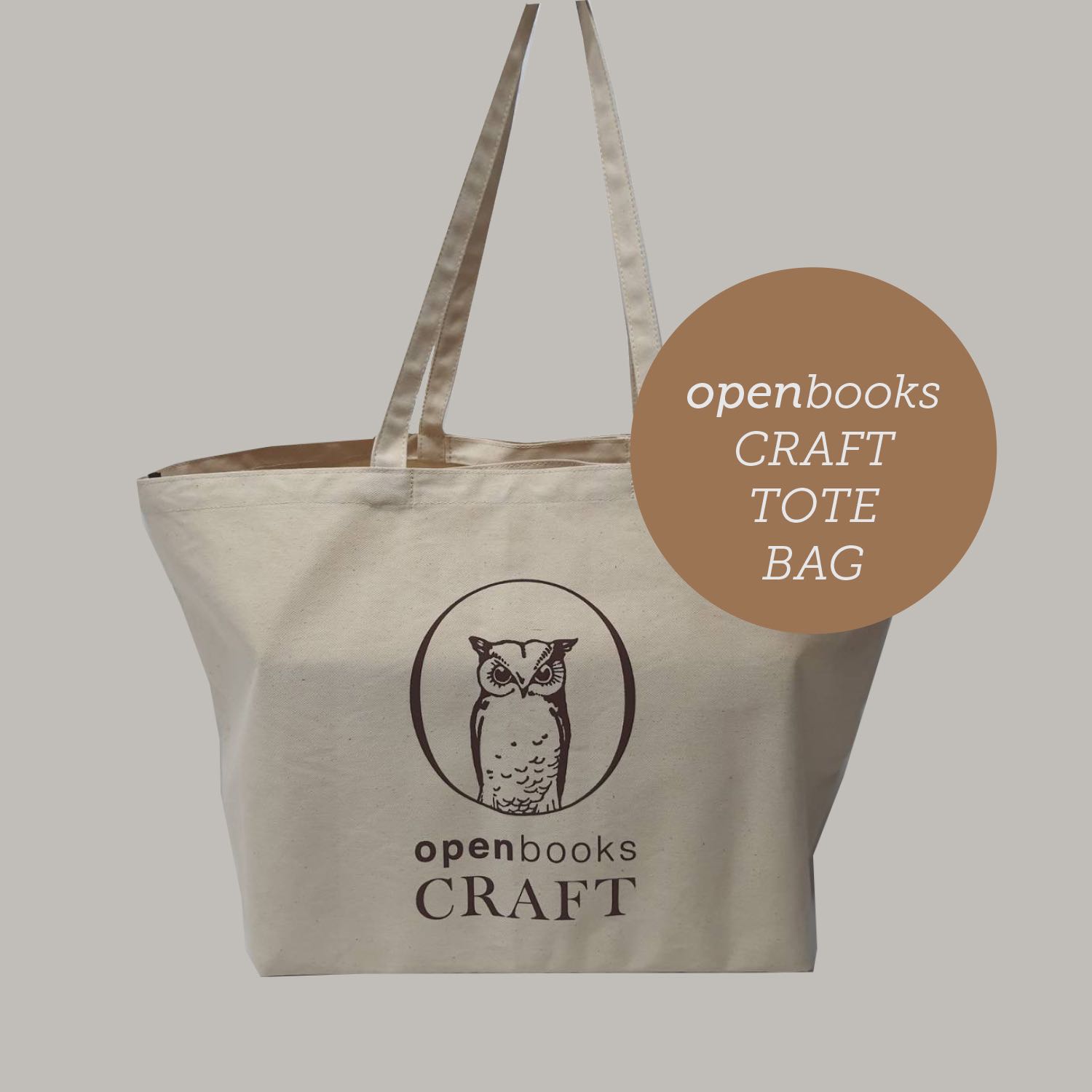 openbooks CRAFT Tote Bag