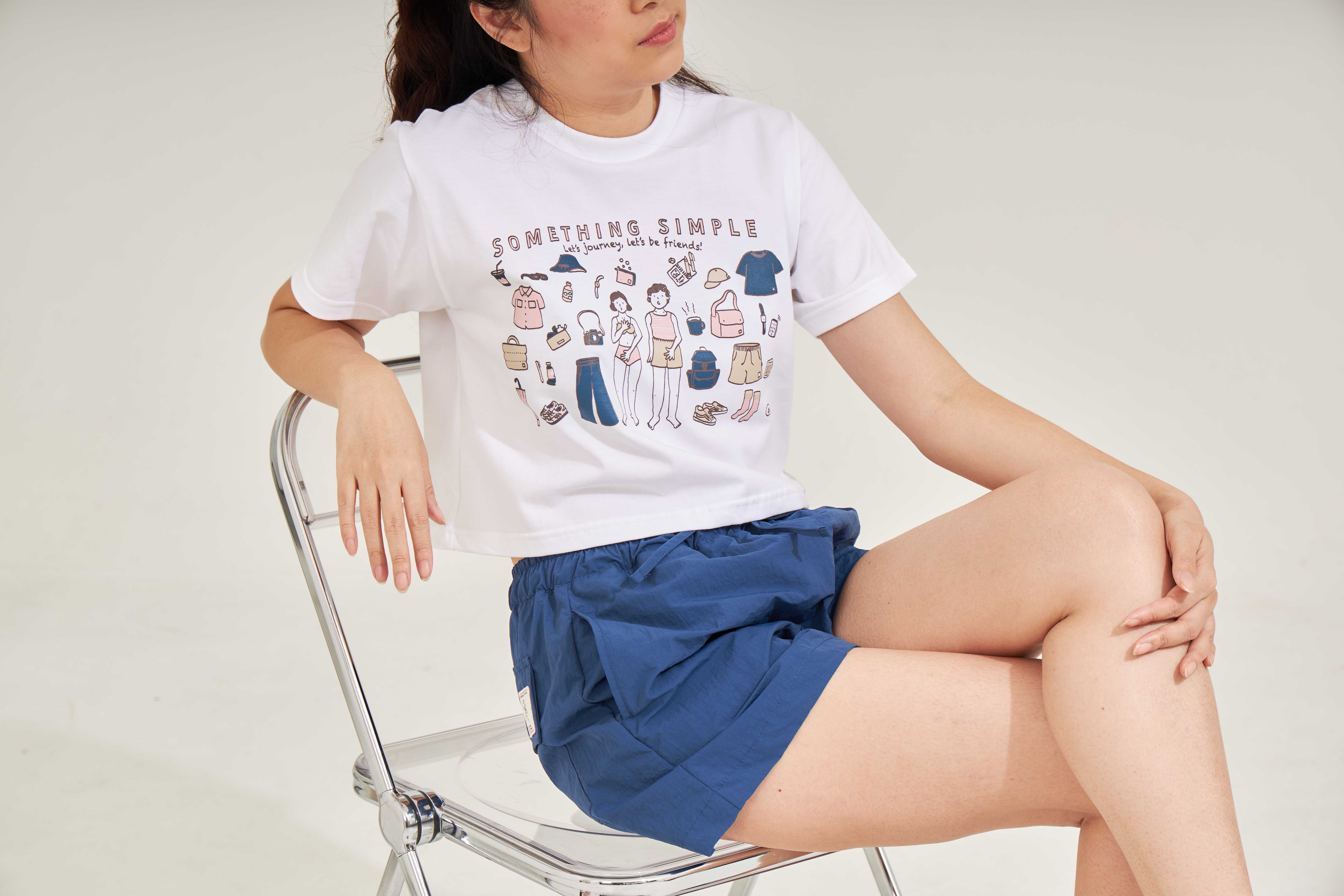 SABAI CROP - Crop t-shirt เสื้อยืดครอป