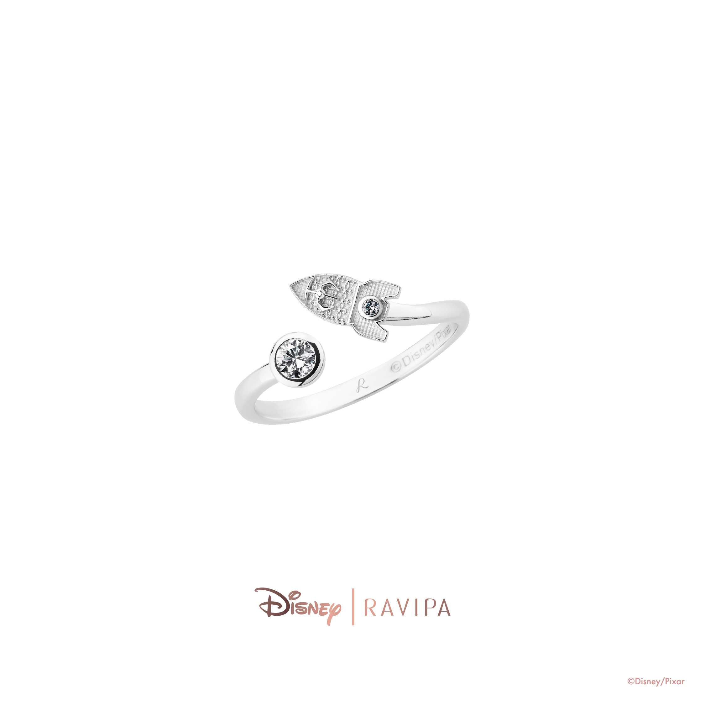 Silver Rocket Ring