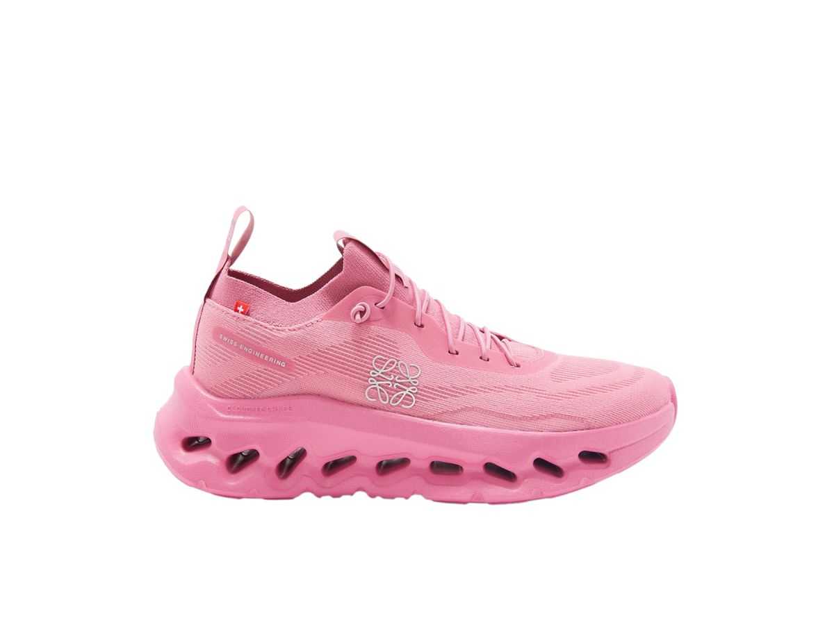 Loewe X On Cloudtilt Sneaker In Polyester Wild Rose (W)
