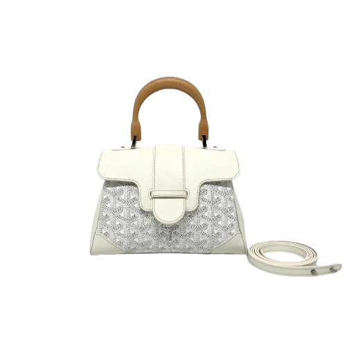 Goyard Saigon mini white dc23