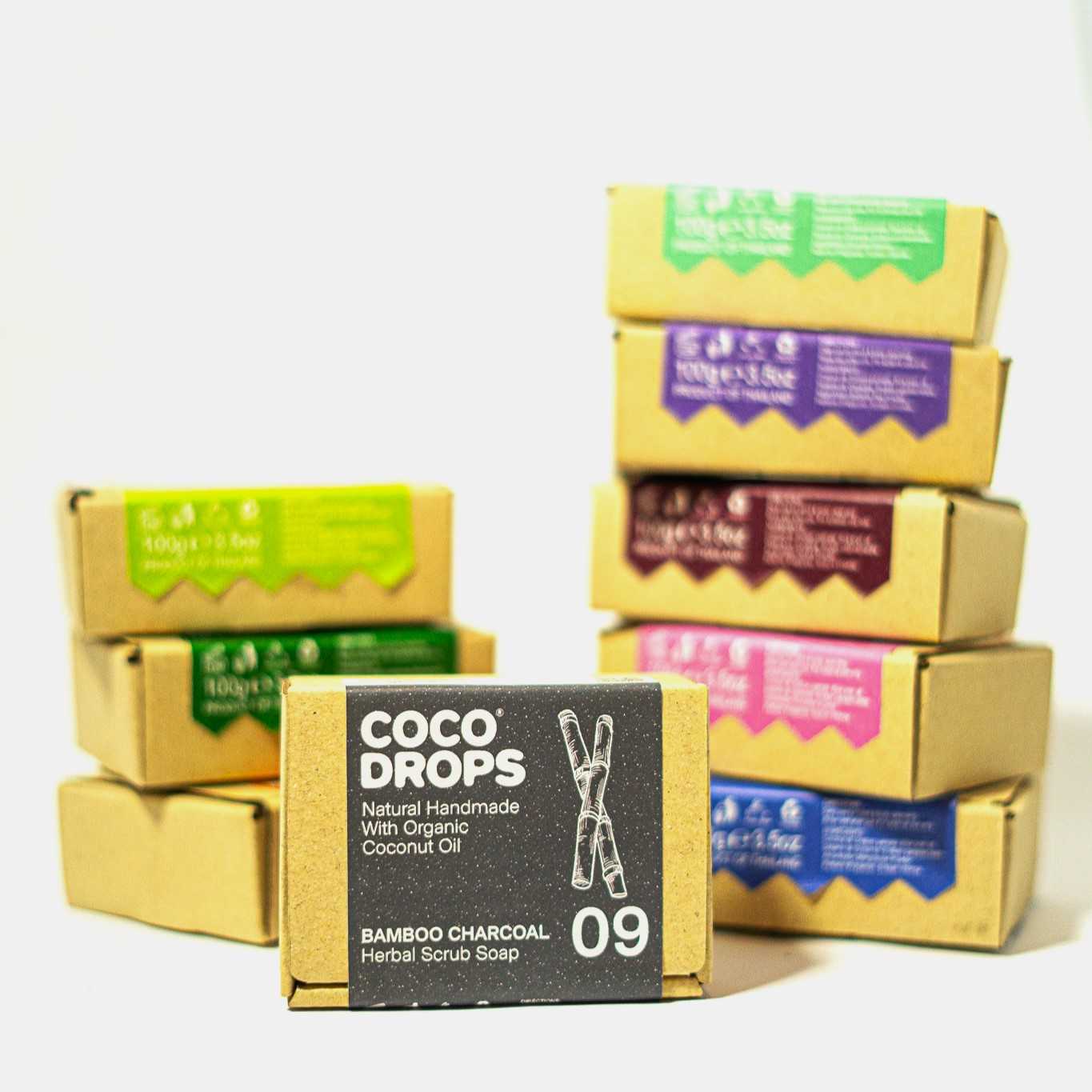 Bamboo Charcoal Scrub Soap