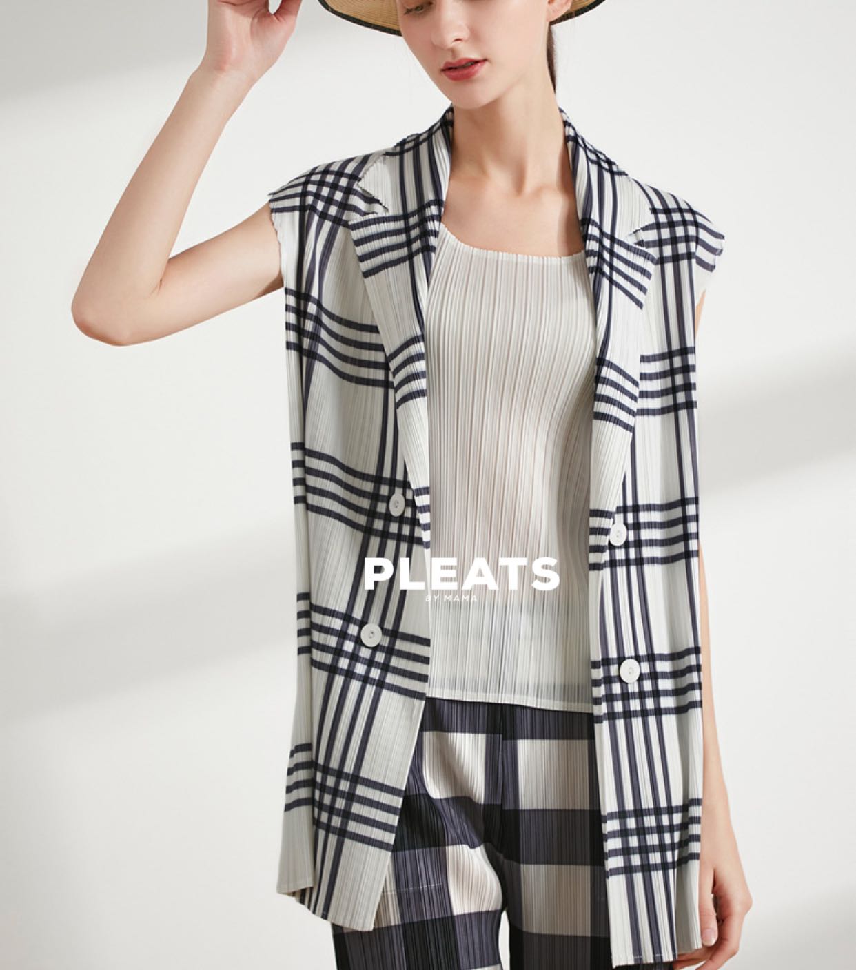 PLEATS BLAZER  - BZ007