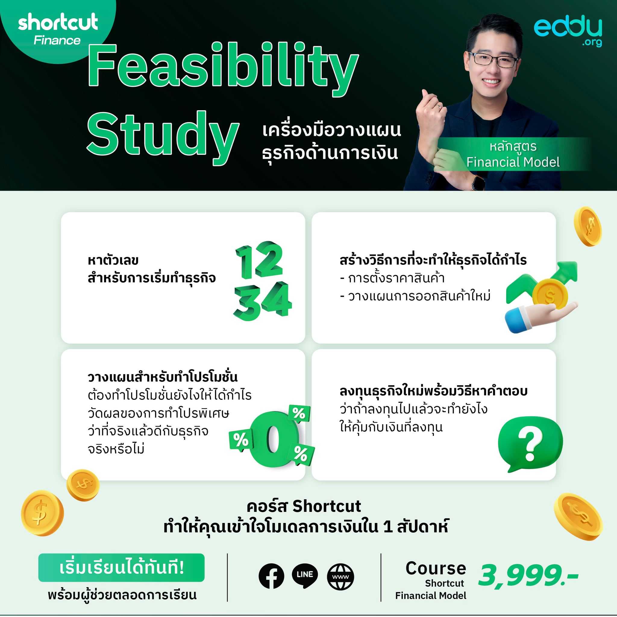 Finance Model วิเคราะห์ความเสี่ยงก่อนการลงทุน