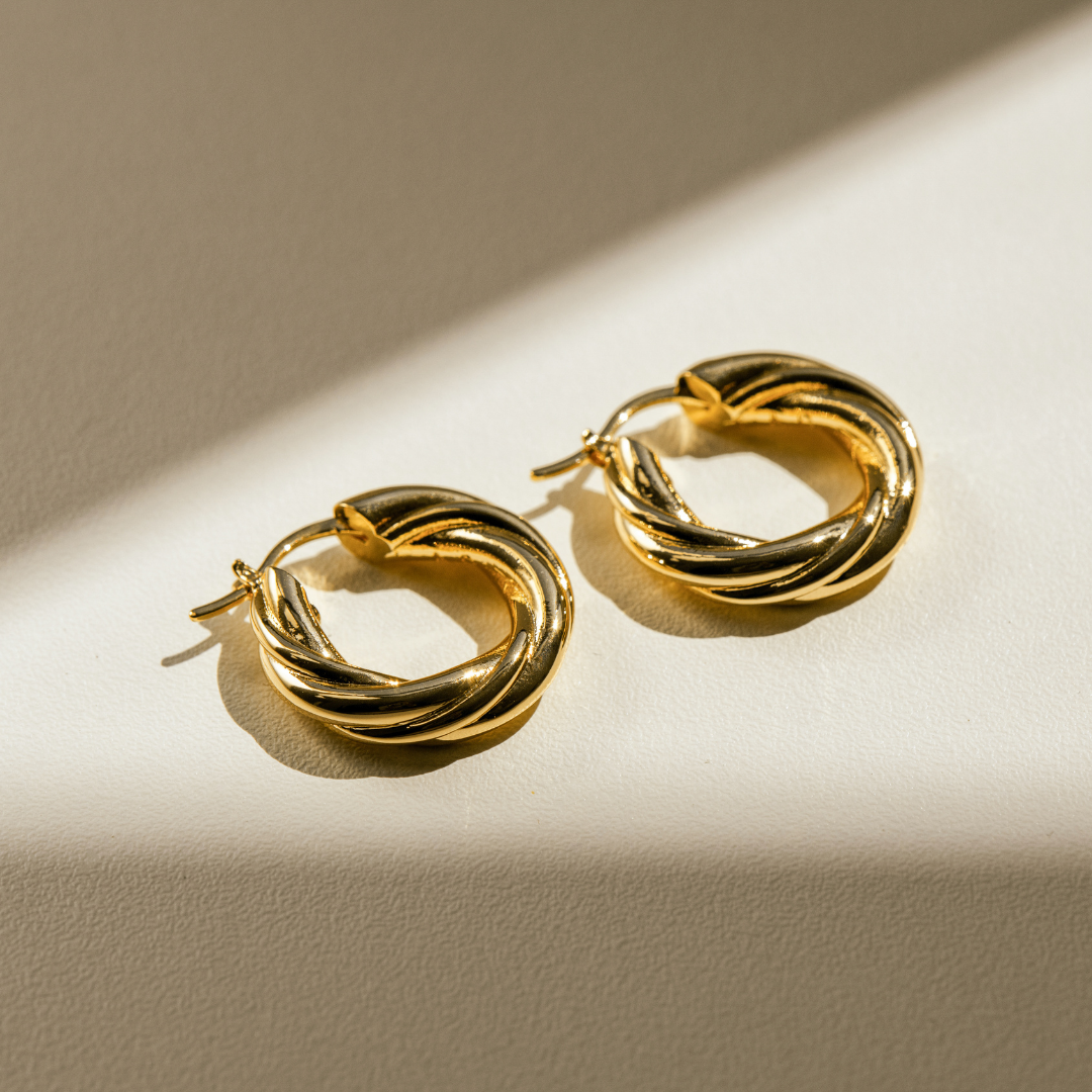 Olivia Hoop Earrings