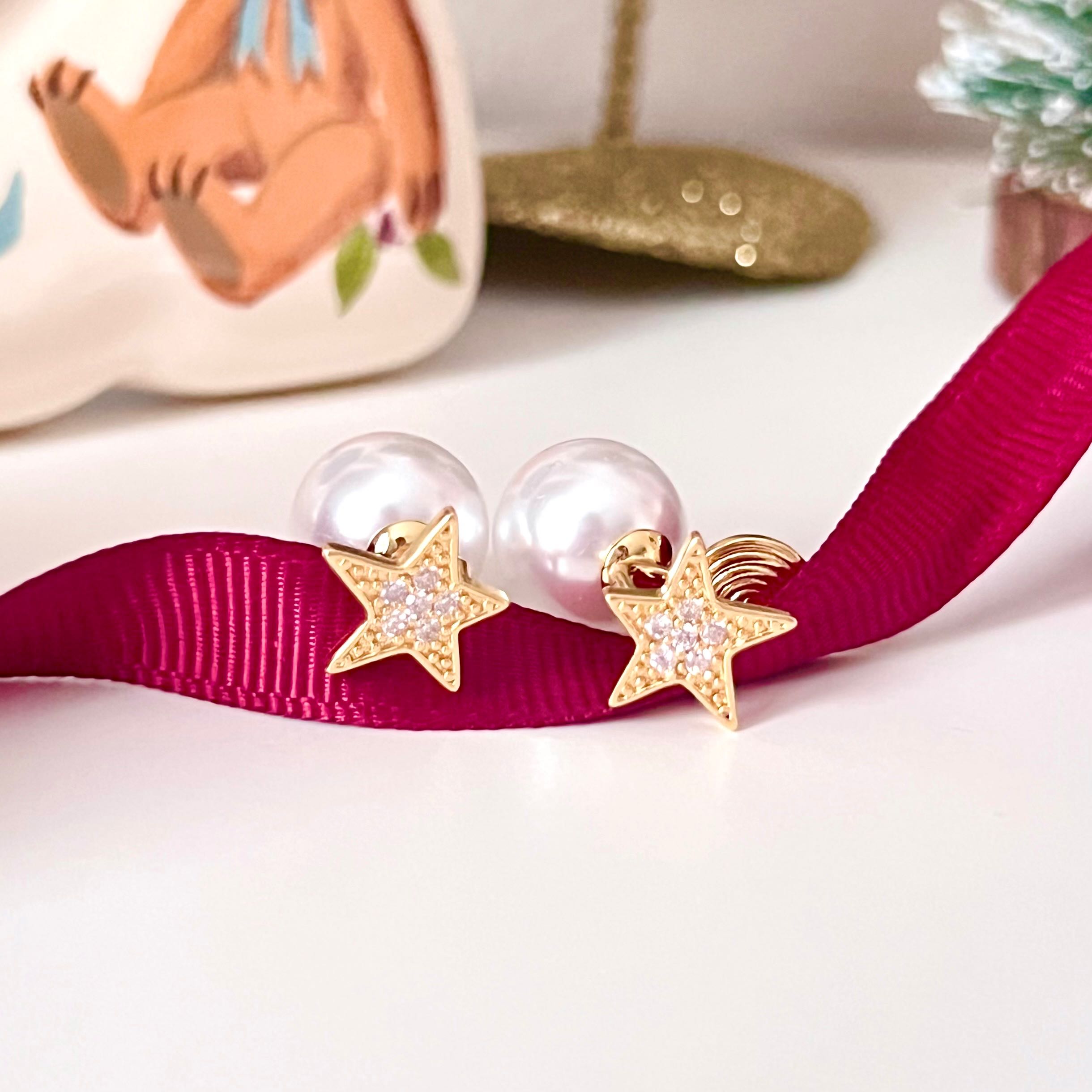 XMAS ดาวเพชรทองมุกทับหลัง แป้นขดลวด