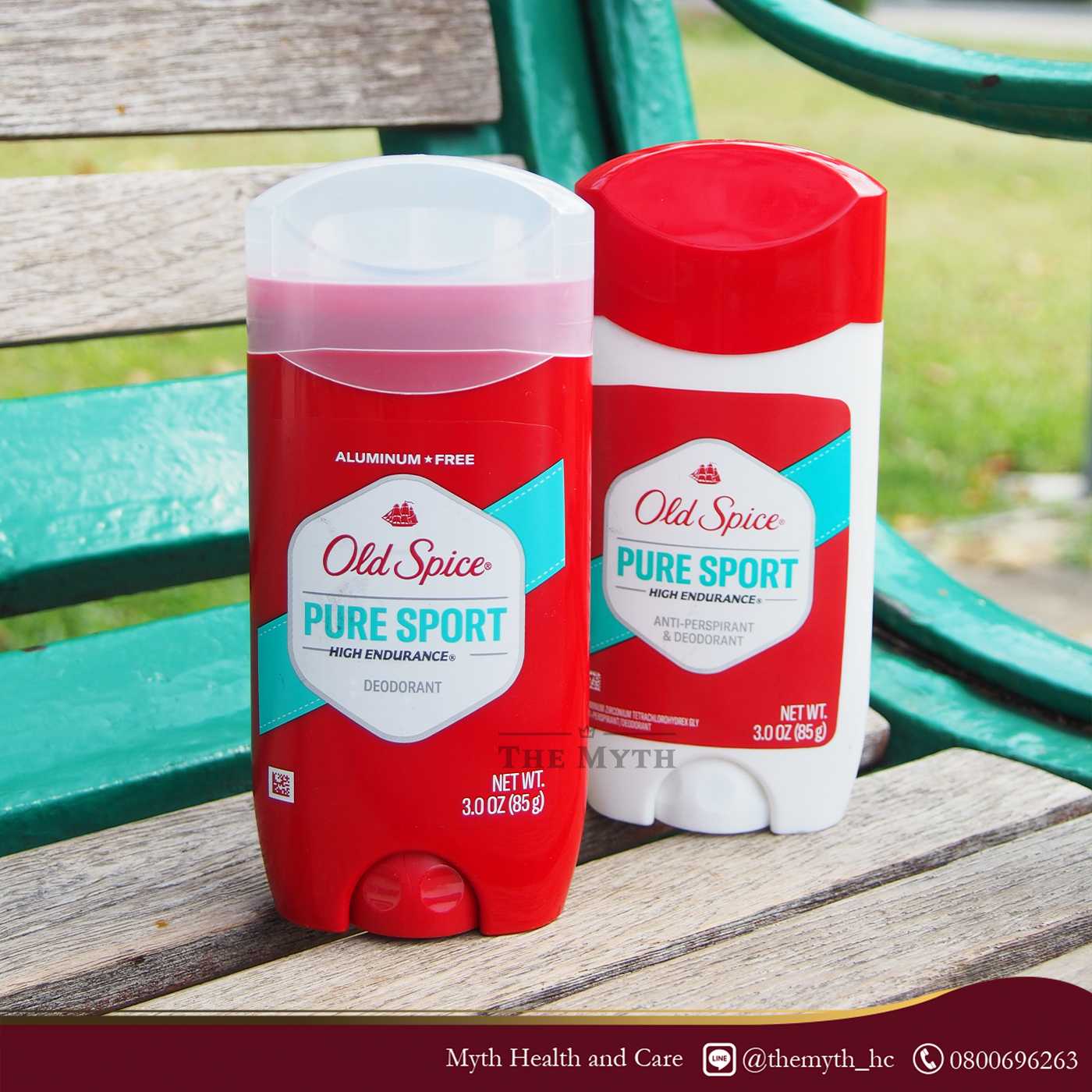 Old Spice โรลออน กลิ่น Pure Sport กลิ่นไม้ผสมส้มอำพัน หอมสปอร์ต อ่อนโยน คล้ายแป้งสดชื่น