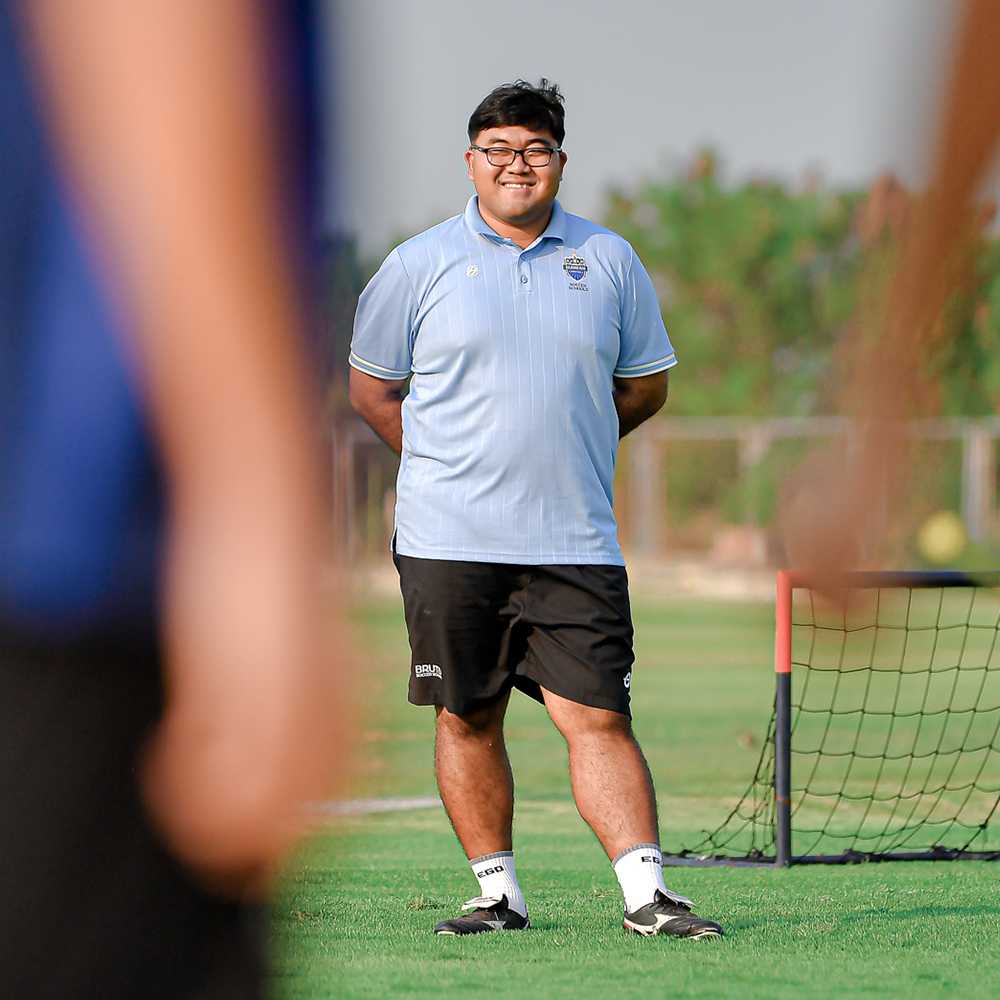 EGO x BRUSS เสื้อโปโลแขนสั้น ฟ้ามาลิบลู ฤดูกาล2026