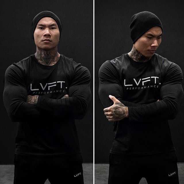 เสื้อแขนยาว LVFT #3 คอตตอนยืด ใส่ออกกำลังกาย ไม่อมเหงื่อ ผ้านิ่มใส่สบาย ระบายอากาศได้ดี