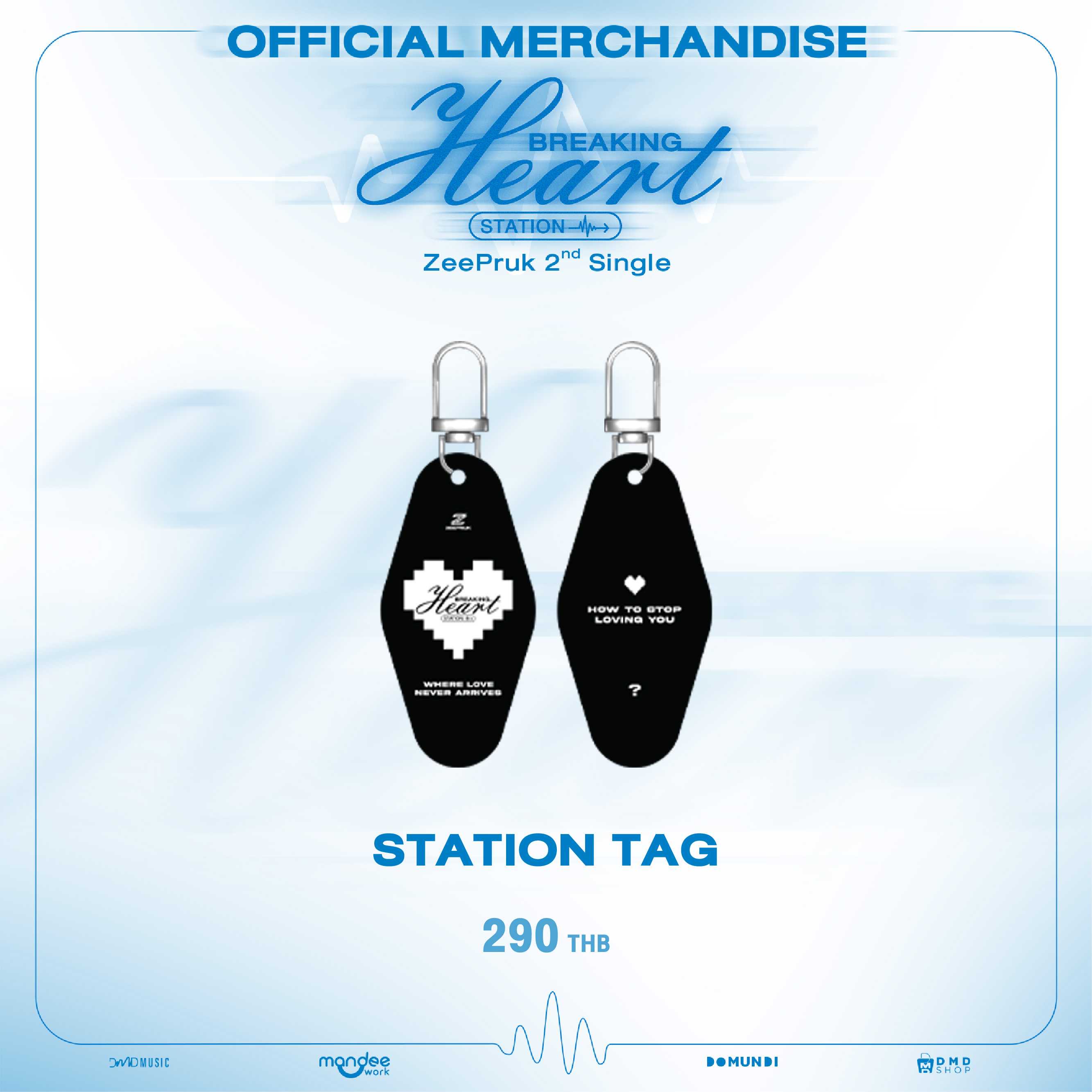 BREAKING HEART STATION OFFICIAL MERCHANDISE  |  Station Tag