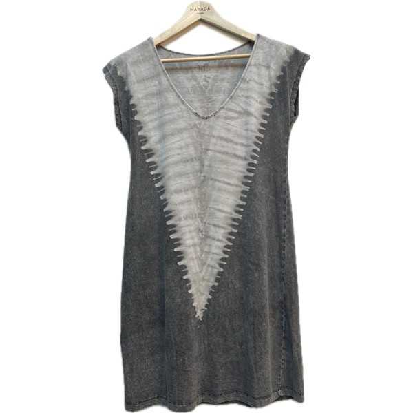 Marada Crocodile Stonewashed Dress 02
