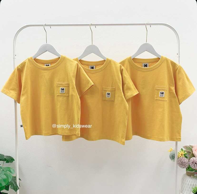 Women Kodak Pocket T-Shirt (Yellow)
