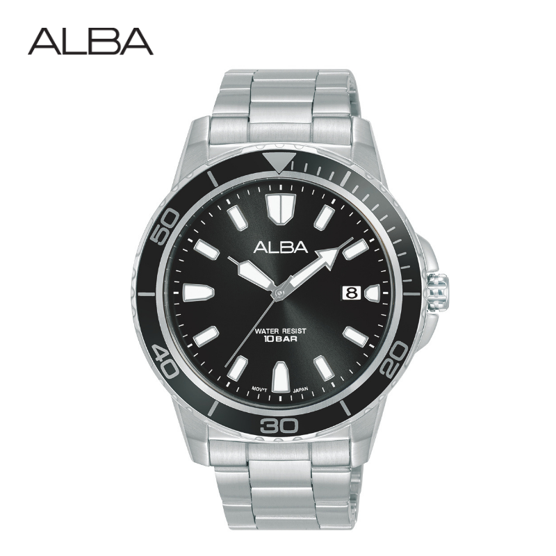 ALBA นาฬิกาข้อมือ Sportive Quartz รุ่น AS9U13X ขนาด 42 mm.