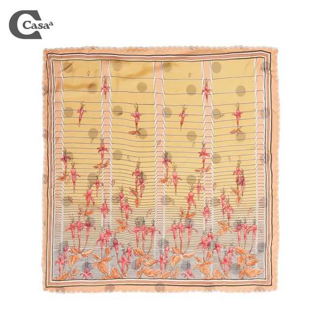 POLKADOT DOUBLE SIDED SCARF (OFF WHITE) NO.16