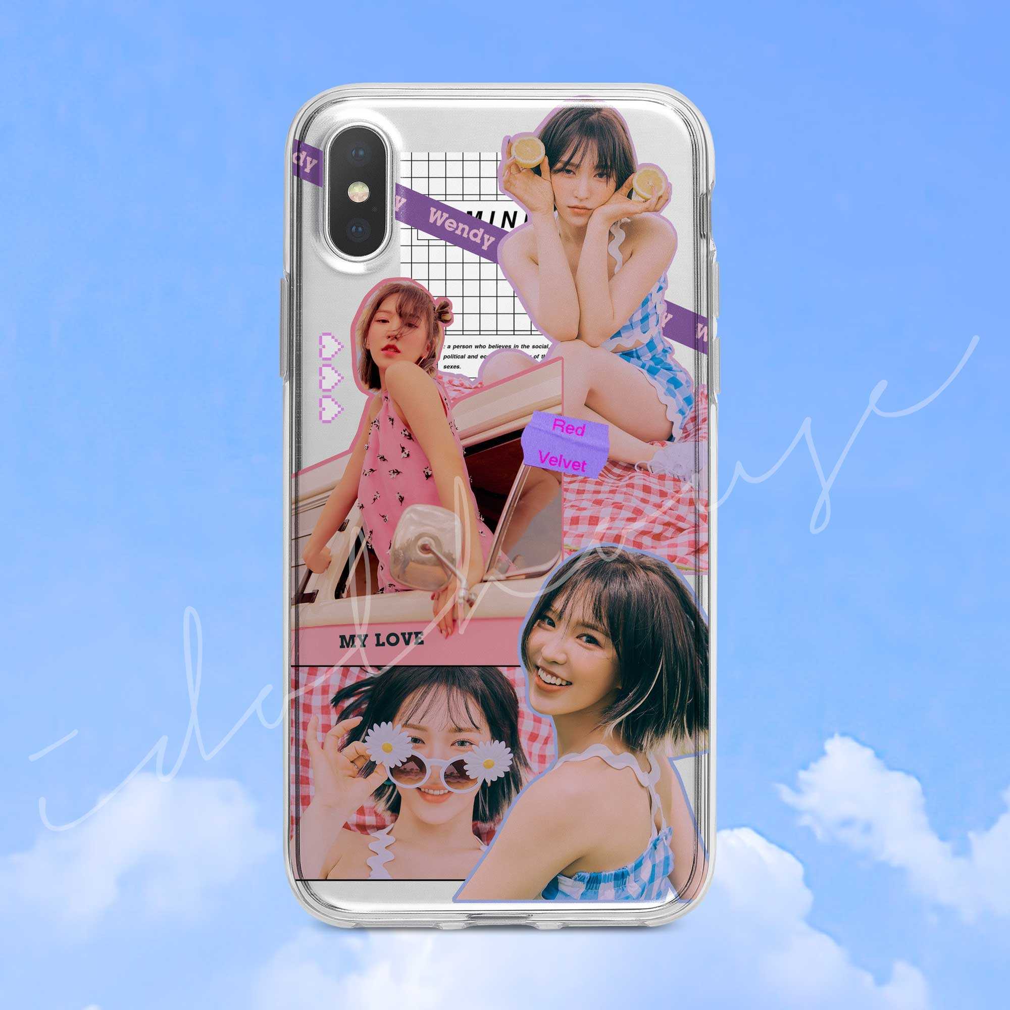 [พรีออเดอร์🇨🇳]  เคสสกรีนลาย WENDY ระบุรุ่นช่องหมายเหตุ