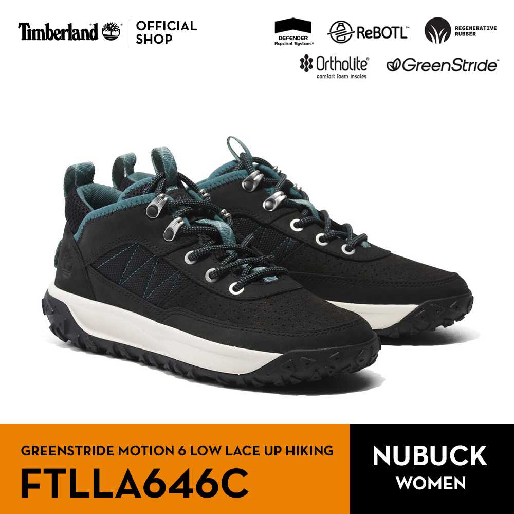 Timberland Women's GREENSTRIDE MOTION 6 LOW LACE UP HIKING รองเท้าเดินป่า (FTLLA646C)