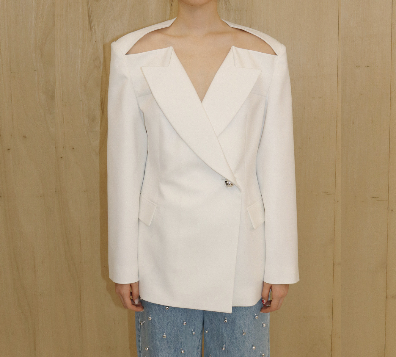 Leje ÉTOILE Blazer - White