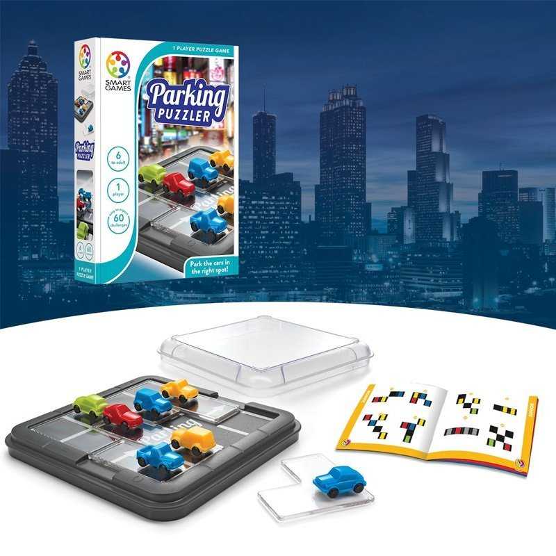 SMART GAMES, Parking Puzzler ของเล่นฝึกสมอง สำหรับ 6 ปี+ ลิขสิทธิ์แท้เบลเยียม ร้านเป็นตัวแทนในไทย