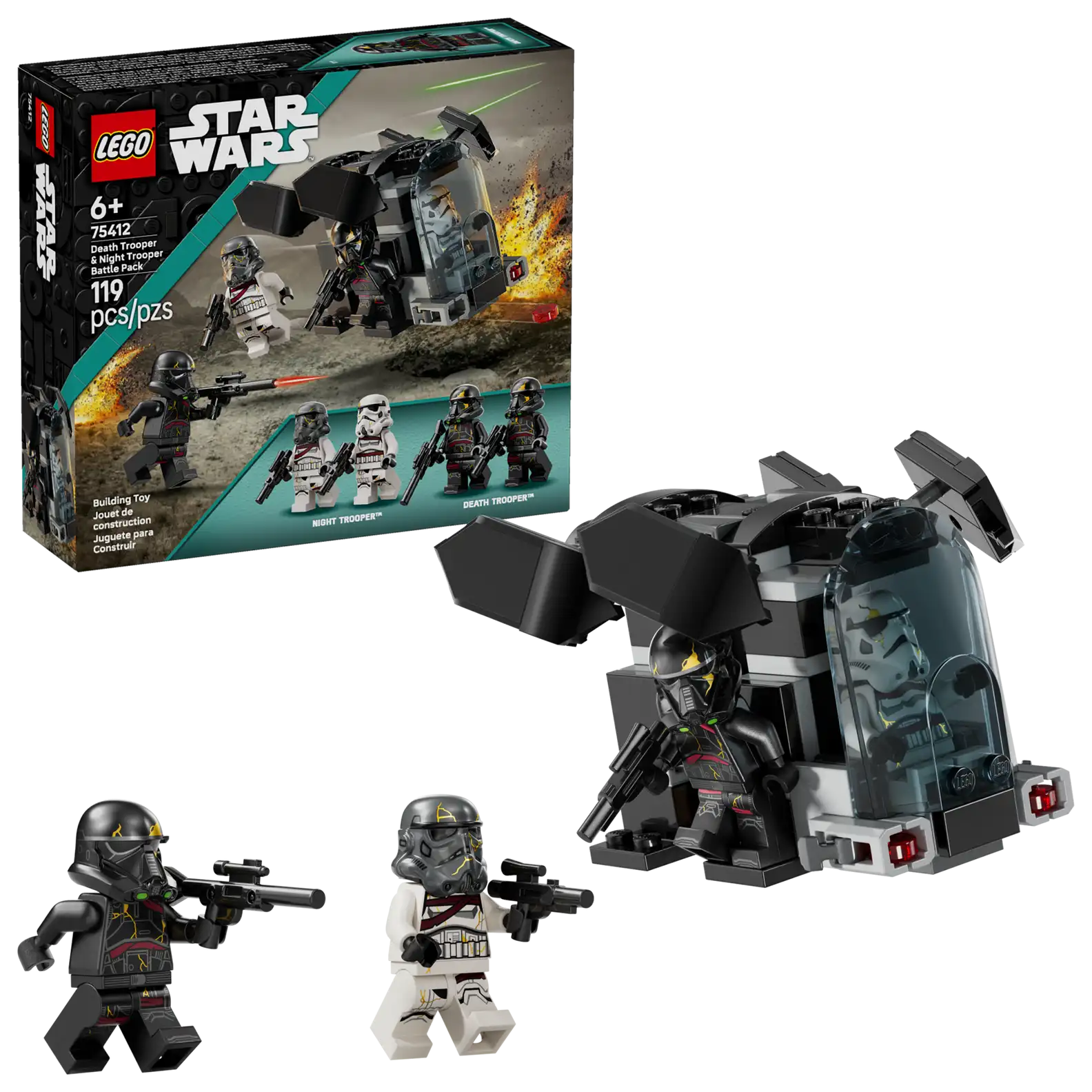 LEGO 75412 Death Trooper & Night Troope..(สินค้าซื้อแล้วไม่รับเปลี่ยนคืน)