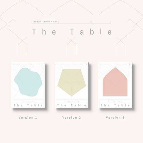 Nu`est - 7th Mini Album The Table
