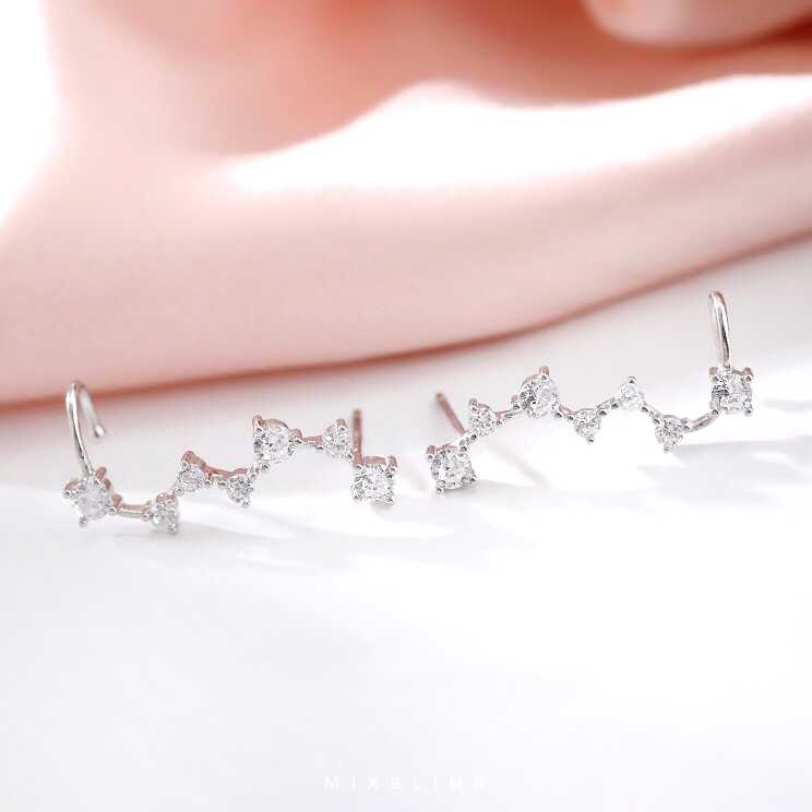 ต่างหู Bling - ส่งฟรี EMS ( เงินแท้ 92.5% )