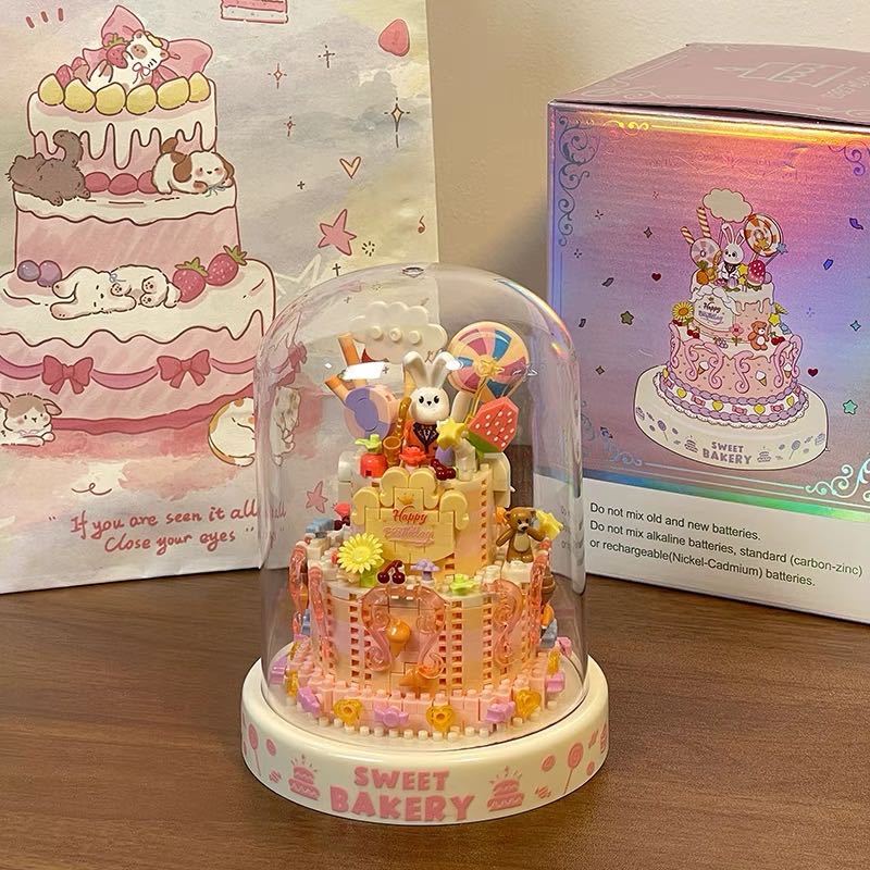 #พร้อมส่ง Lego Candy Cake 🎂🍭 เลโก้เค้กแบบโดมครอบ
