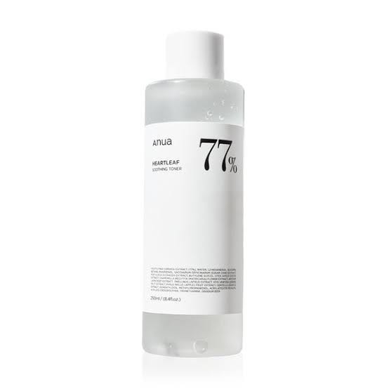 Anua heartleaf 77% soothing toner 250ml