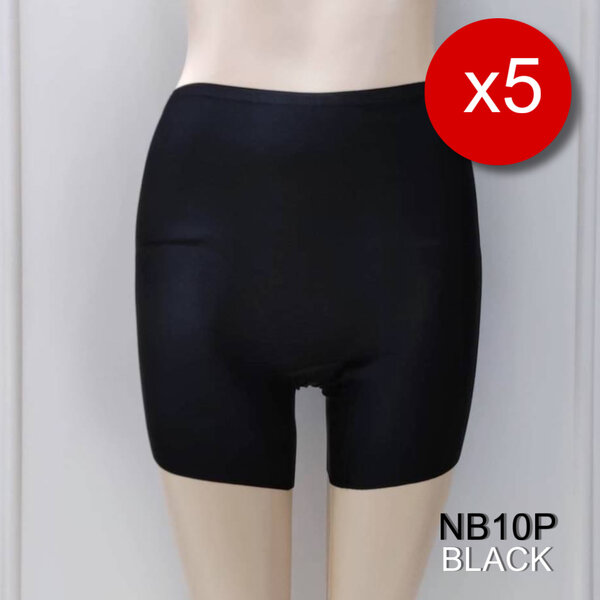 SET 5ชิ้น 2MUAY SEAMLESS UNDERWEAR กางเกงซับใน ยาว12นิ้ว กางเกงขาสั้นกันโป๊ ไม่ม้วน ไร้รอยต่อ เรี...