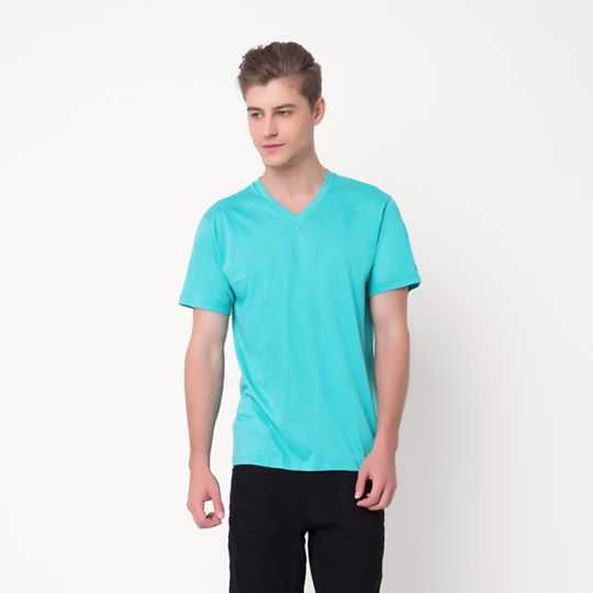 Jersey V-Neck - Mint