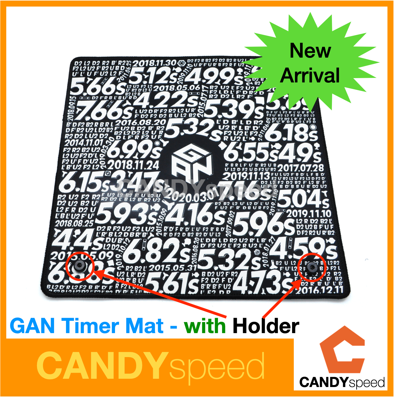 GAN Timer Mat แผ่นรองเล่นรูบิค