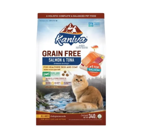 Kaniva Gainfree Cat 340g แซลมอน