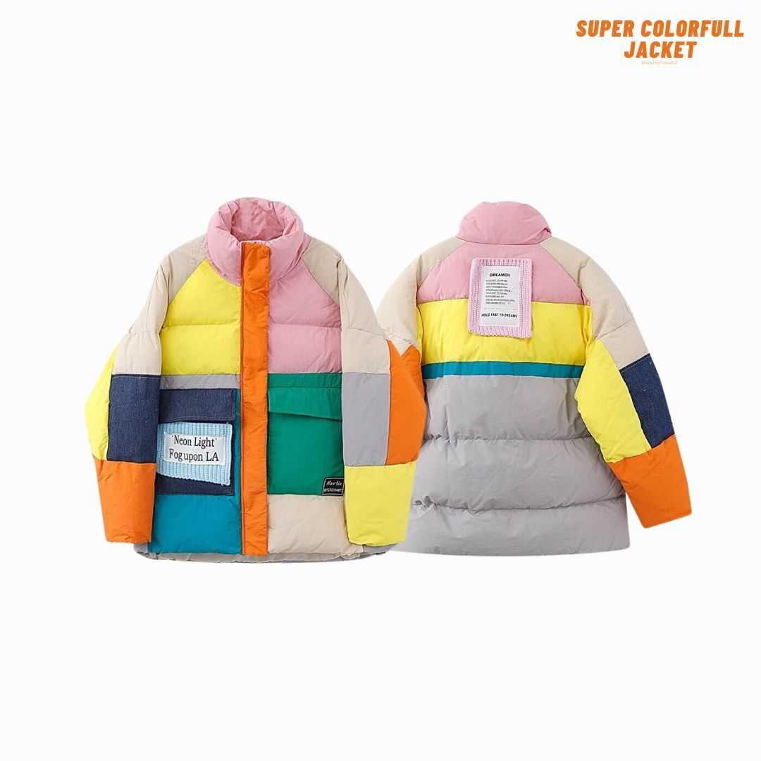 (พร้อมส่ง) Jeera168 | Super Colorfull Jacket