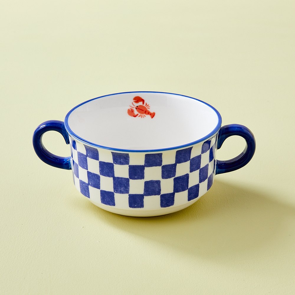 (Pre-order)  Summer Costa - two-handed handle Bowl