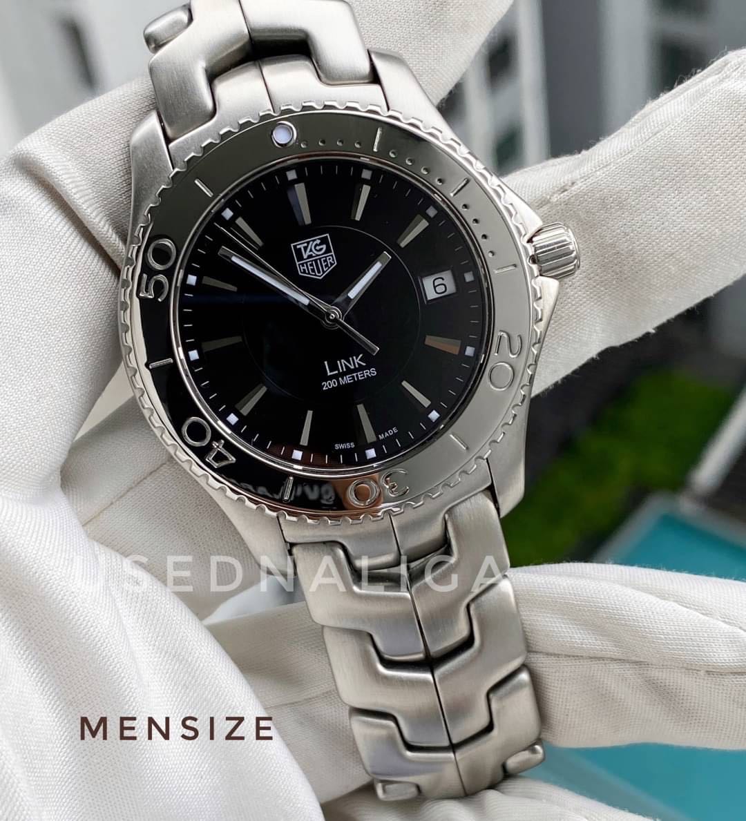 Tag Heuer Link Black Dial Mensize(39mm)