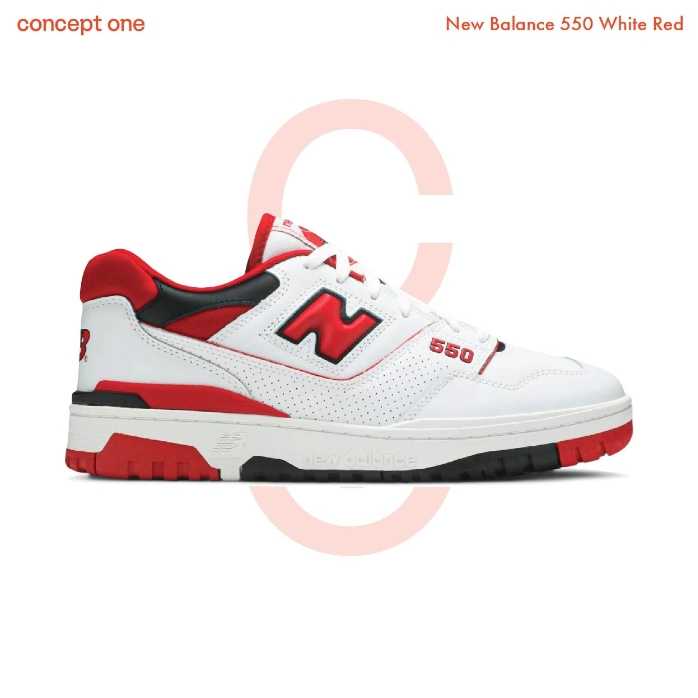 New Balance 550 White Red