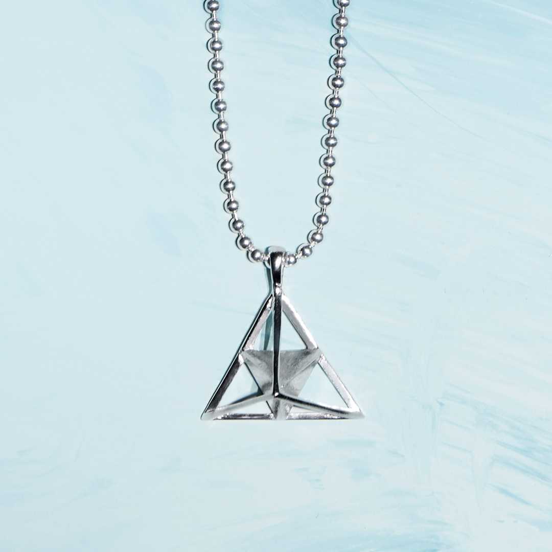 Double Pyramid Necklace