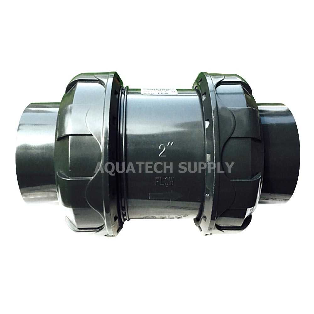 SLG ทรูยูเนี่ยนเช็ควาล์วยูพีวีซี True Union Check Valve UPVC