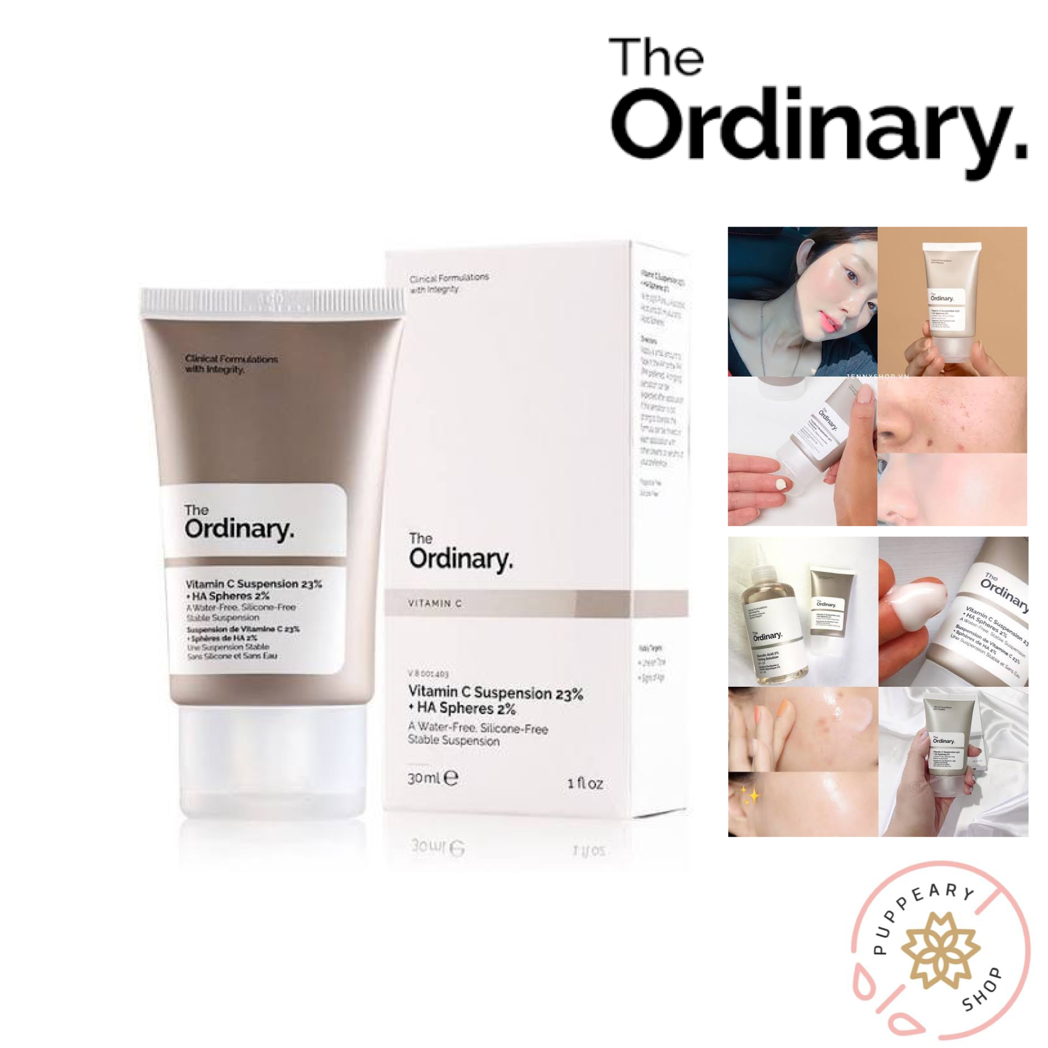 (แท้/พร้อมส่ง) The Ordinary Vitamin C Suspension 23%+HA Spheres 2% Stable Suspension 30ml