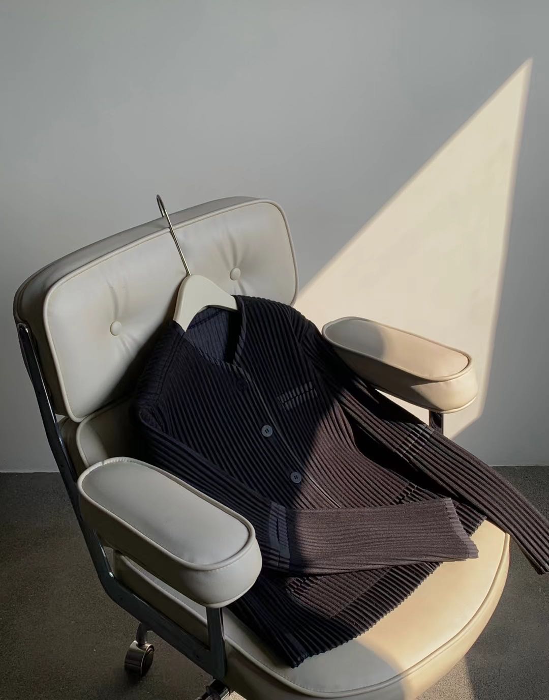 WPJ004-Sensory Pleated Blazer