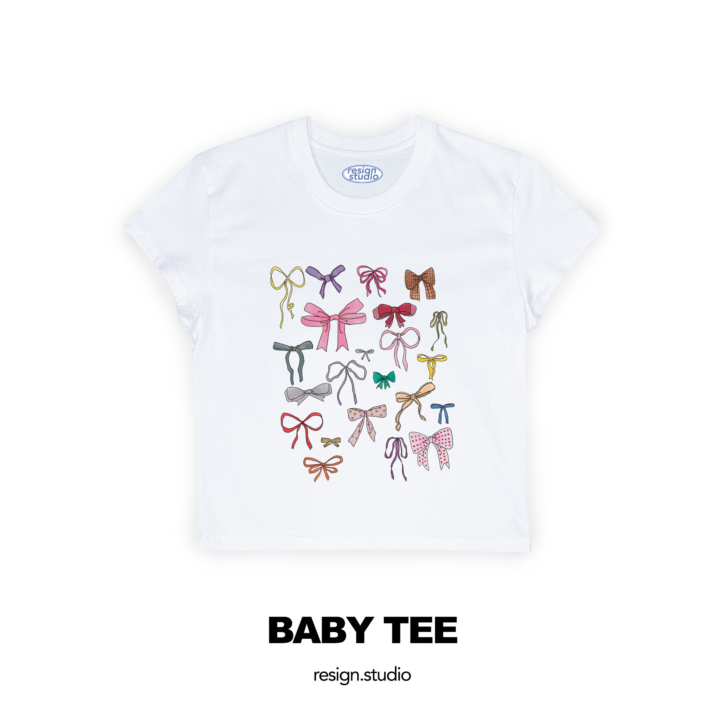 Bows - babytee